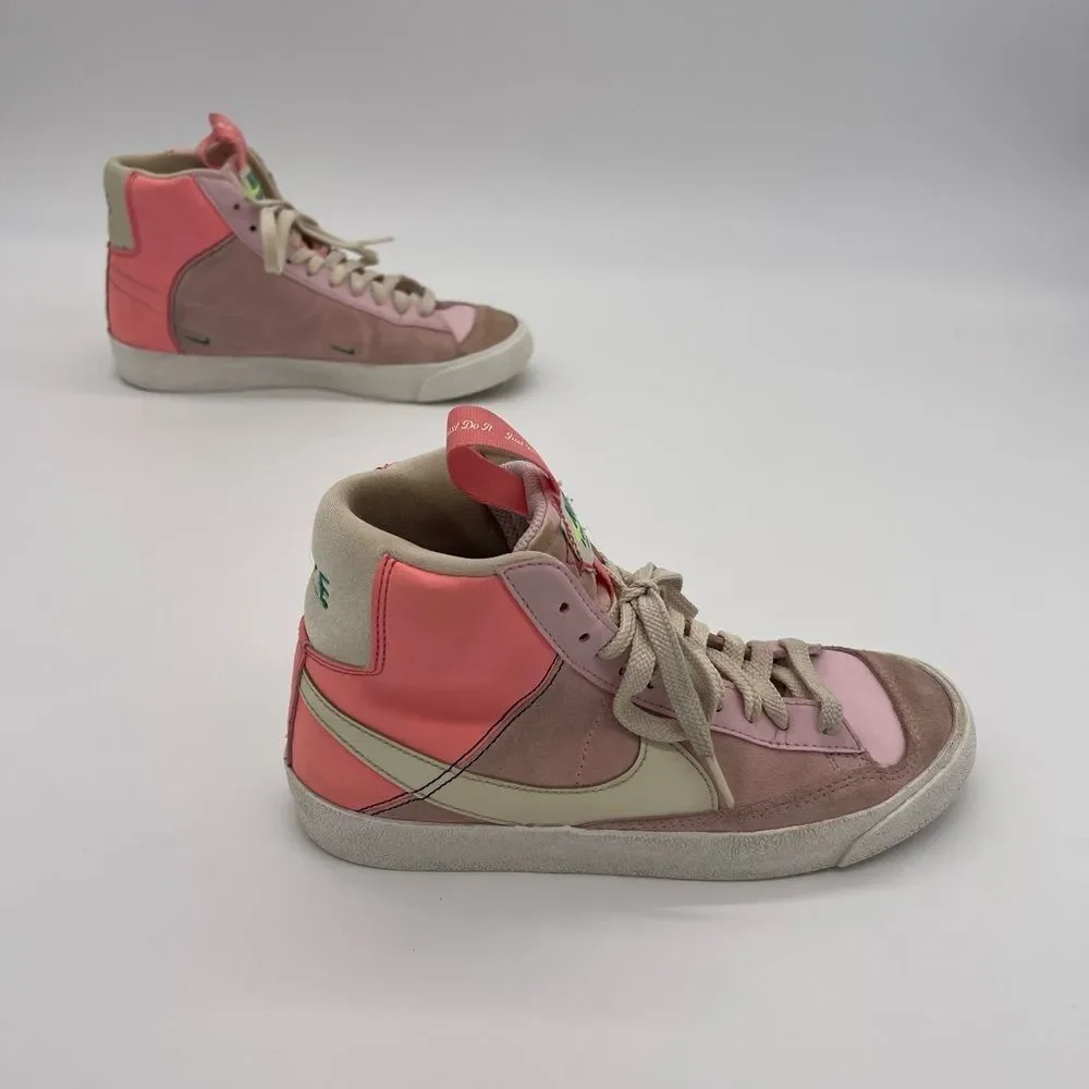 Pink Custom Nike Blaze Kids Shoes